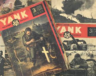 WWII Yank Military Magazines 