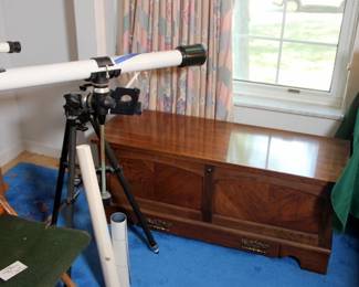 Telescope, Cedar Chest