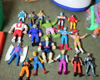 Toy Soldiers, Superhero Figures, Power Rangers, Action Figures