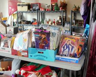Lots of Costumes Still in Bag