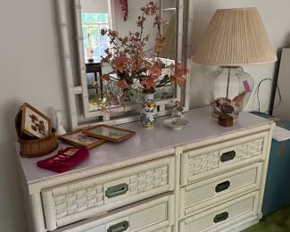 Dresser and Matching Mirror