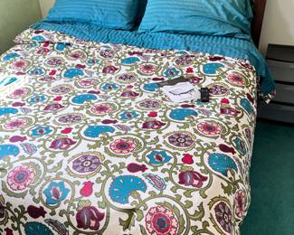 Eligible for presale. King Bed (Includes Power Bob Elite King Adjustable Base with remote, Serta mattress, Headboard, comforter, pillow set) All excellent condition! 