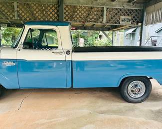 1966
Ford F-100
57,600 original miles
Classic certified 
Serious inquiries for pre sale phone 724-561-3962
Asking $24,500.00
RESERVE SET