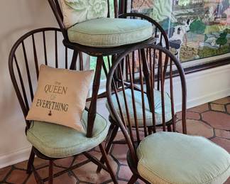 Windsor style chairs.