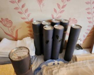 Vintage mirrors placemats