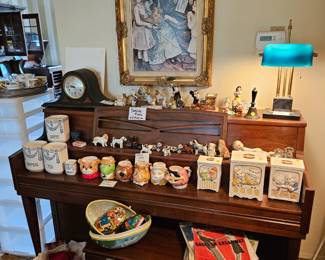 FREE>> Yamaha upright piano, SOLD Muppet items