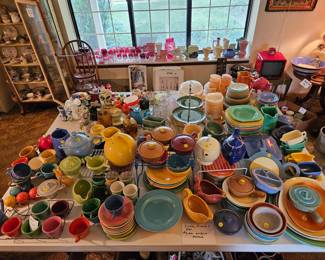 Vintage Fiesta Ware, Riviera ware, Hall