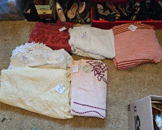 Vintage Chenille bedspreads