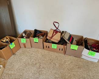 Designer purses( Coach, Brighton, Gucci), & some good fakes :)