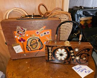 $80 "LOVE" Enid Collins Original Box Bag