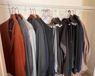 Suits jackets were $5-$10 will be $2.50-$5. Size is large