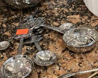 $3 for beautiful metal measuring spoons.That's what you'll pay on Wed.