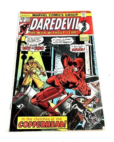 Lot 001   0 Bid(s)
Marvel Comics "DAREDEVIL" #124 July 1975 Comic