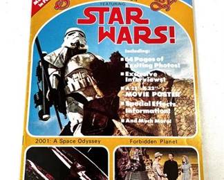 Lot 031   1 Bid(s)
Science Fantasy "STAR WARS" Collector's Edition Magazine