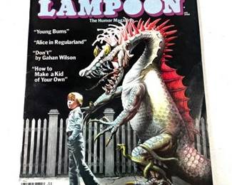 Lot 034   1 Bid(s)
Kids National Lampoon June 1979 Humor Magazine