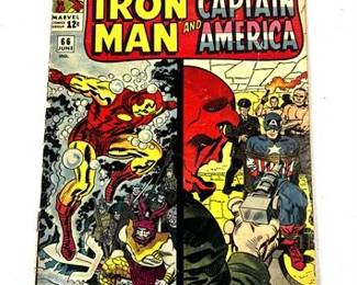 Lot 049   2 Bid(s)
Marvel Comics "IRON MAN and CAPTAIN AMERICA" #66 Comic