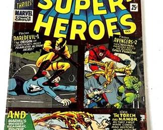 Lot 178   3 Bid(s)
Marvel Comics "SPIDER-MAN" #1 Vol. 1 Oct. 1966 Comic