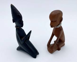 African Wood Figurines