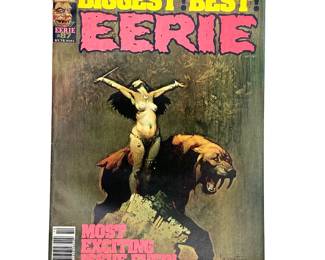 Eerie Magazine #87, 1977 Frazetta cover