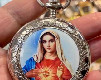 Dozens of pocket watches