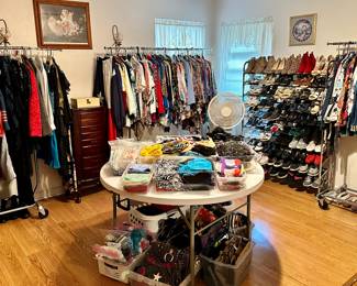 Women’s Clothing and Accessories - mostly Size L and XL