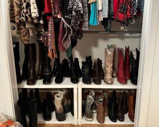 Women’s Boots - Shawls - Sweaters
