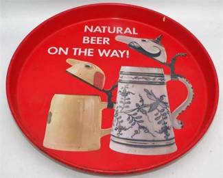 Lot 030   0 Bid(s)
VTG Metal UTICA CLUB BEER Tray