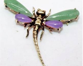 Lot 116   4 Bid(s)
Sterling silver Dragonfly pin
