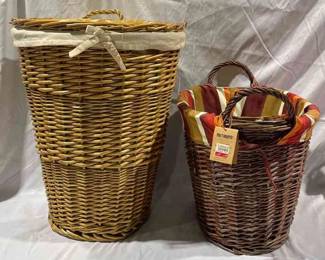 wicker hamper