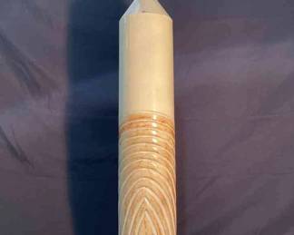 Tall Cream vase