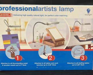 Professional artist lamp