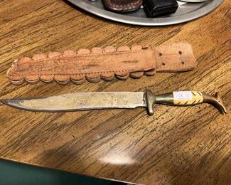 Mexican knife & sheath