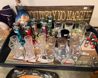 Shot glasses & barware
