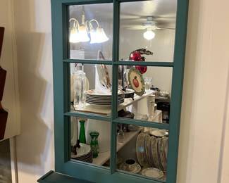 We have a pair of these mirrored window frames!