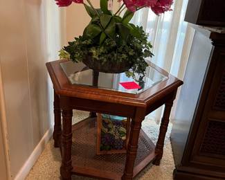 We have a pair of these matching end tables!