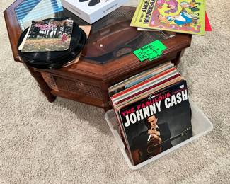 Record albums and some old 78's!