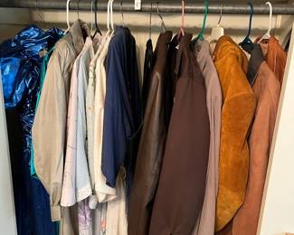 Nice coats and shirts