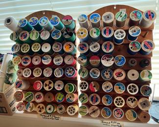 Spool thread racks