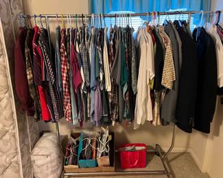 Lots of fine clothing