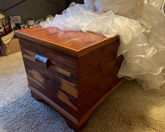 Sturdy solid red cedar chest