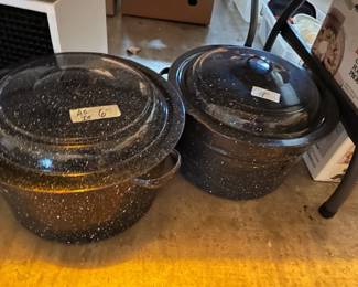 Graniteware pots