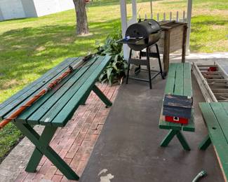 picnic table & benches