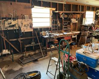 THE SECOND GARAGE - TOOL HEAVEN!!