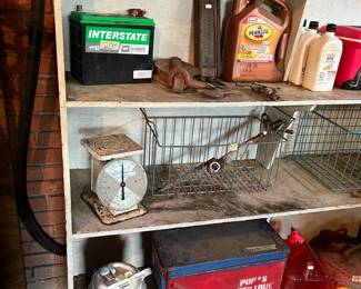 Big shelf full of all kinds of things