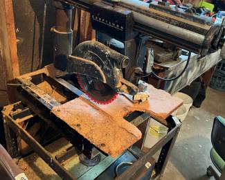 Vintage Craftsman radial arm saw