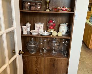 One of several bookcase units - this one is full!