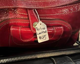 Perlina leather purse