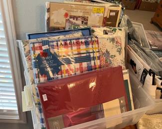 New tablecloths in the package