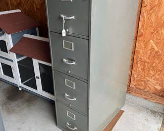 metal file cabinet