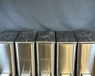 Stainless Steel Kitchen Mini Bin Lot